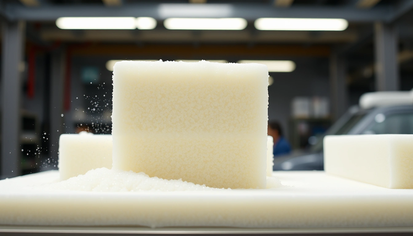 commercial foam lifting process